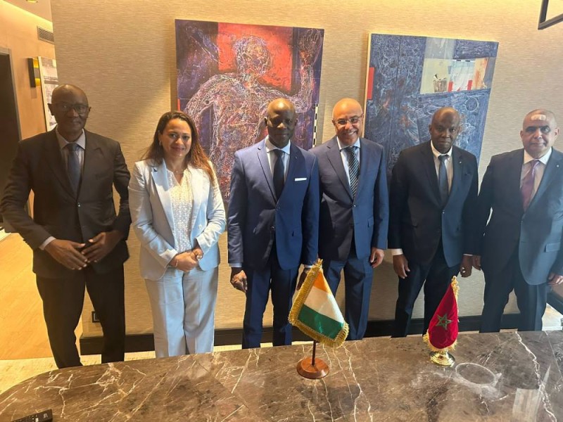 Le ministre Adama Diawara à la 41e session ordinaire du Conseil des ministres du Conseil africain et malgache pour l'enseignement supérieur. (Ph: Dr)