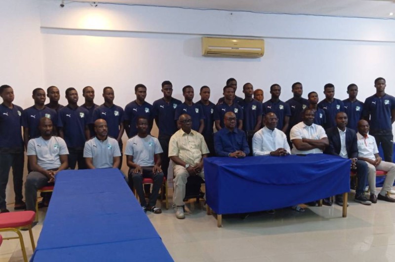 L'adresse du ministre et du président de la Fif aux joueurs ivoiriens. (Ph: Dr)