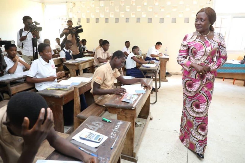 Le ministre Mariatou Koné. (Ph: Honoré Bosson)