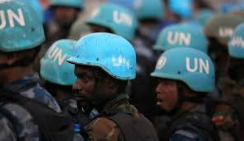 Des casques bleus. (Ph:Dr)