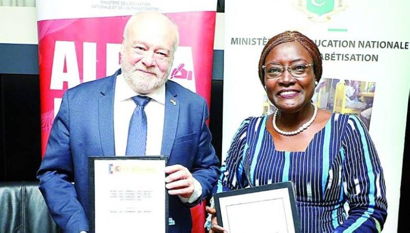 La ministre de l’Éducation nationale et de l’Alphabétisation a instruit ses collaborateurs de mettre en place un comité de suivi du mémorandum. (Ph: Dr)