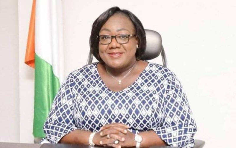 Anne Désirée Ouloto, ministre d’État, ministre de la fonction publique et de la modernisation de l'administration. (DR)
