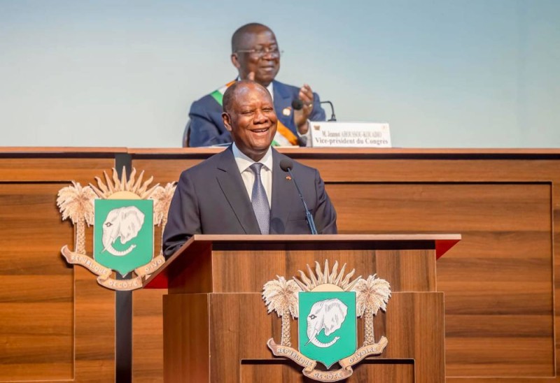 Le Président Alassane Ouattara abordera les questions de la vie socio-économique du pays devant le Parlement. (DR)