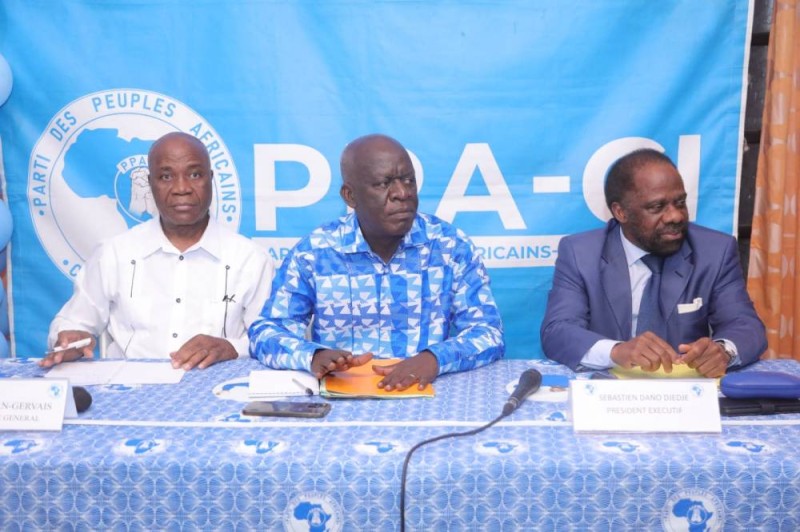 Les responsables du PPA-CI. (DR)