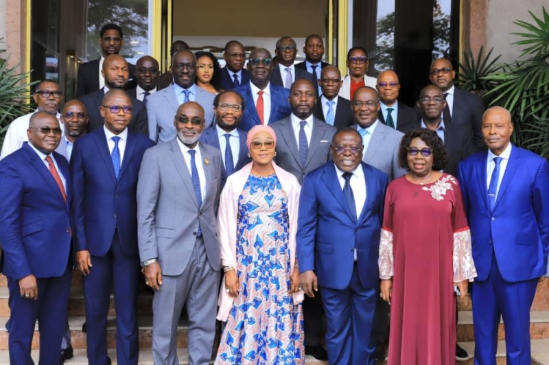 Les maires des communes du District autonome d'Abidjan ont exprimé leur soutien au ministre-gouverneur, Cissé Bacongo. (Ph: Dr)