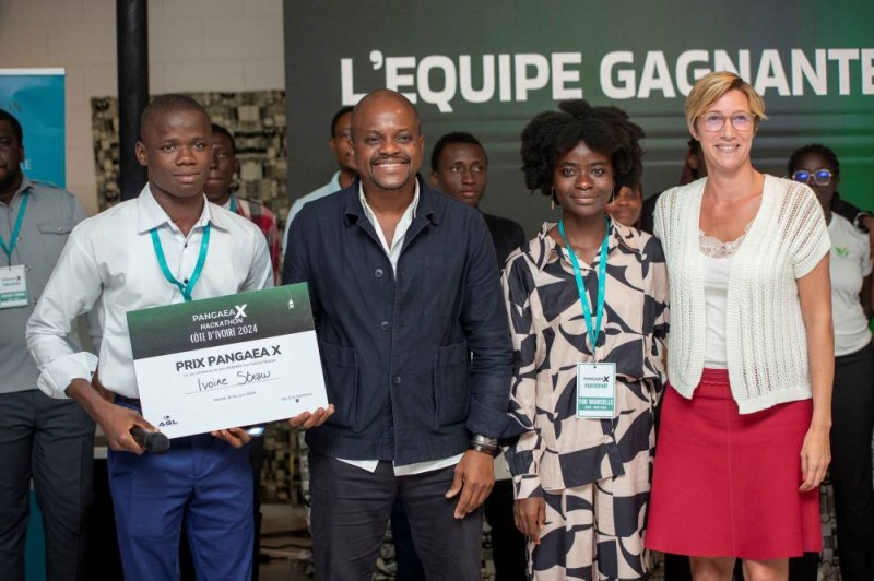 Le vainqueur du hackathon. (Ph: Dr)