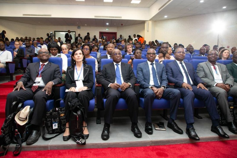 Les parties prenantes à la conférence africaine de la société d'économie(Afes). (Ph: Dr)