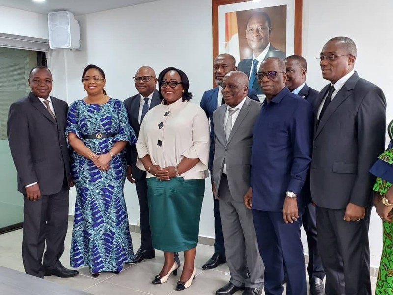 La ministre d’État, Anne Désirée Ouloto et les membres du comité d'organisation sont déjà à pied d’œuvre. (DR)