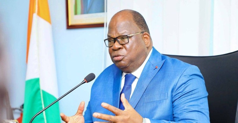 Le ministre des Eaux et Forêts Laurent Tchagba