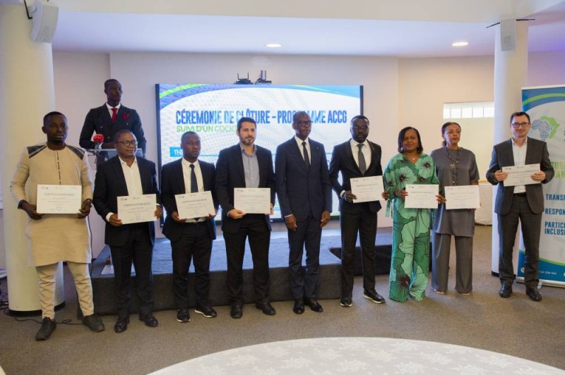 Les entreprises ont reçu leur diplôme. (Ph: Dr)