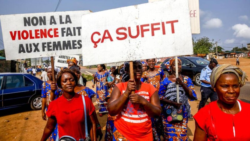 Non à la violence faite aux femmes. (DR)