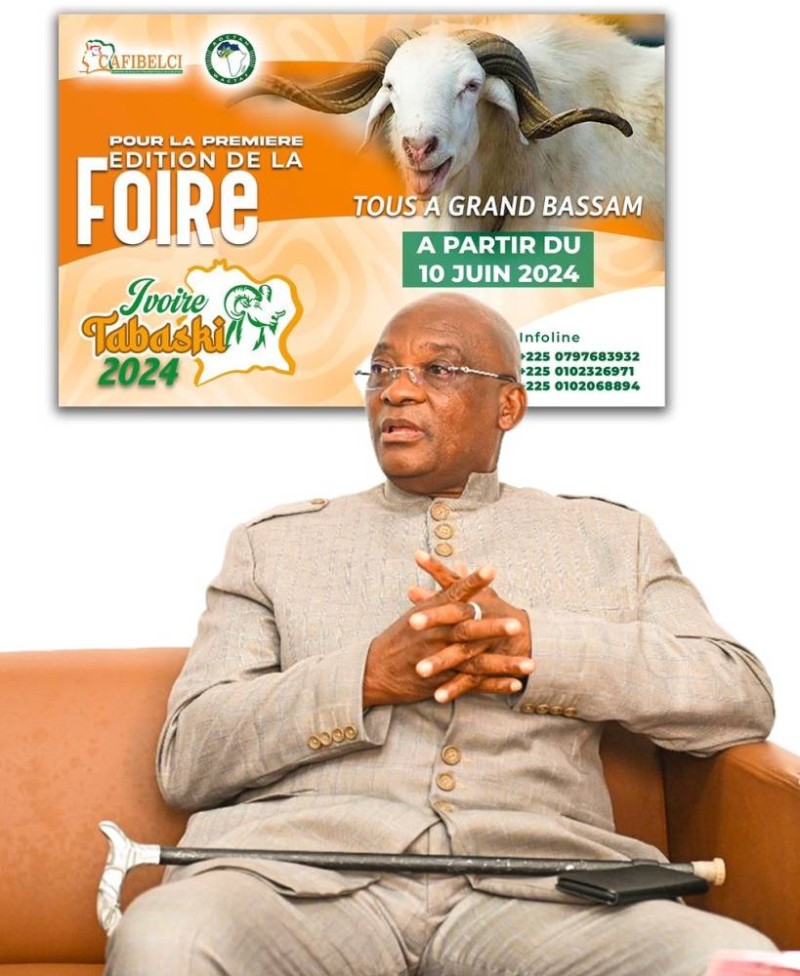 Le général Soumahoro Gaoussou, PCA de CAFIBELCI. (Ph: Dr)