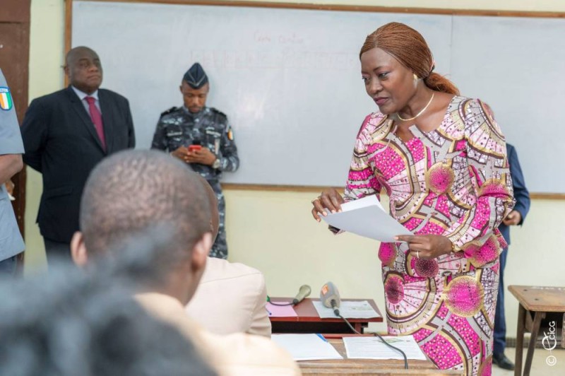 Le Prof. Mariatou Koné a annoncé un léger décalage du début des épreuves écrites du baccalauréat. (Ph: Dr)