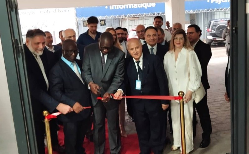 Inauguration de l'Université USJ-Côte d'Ivoire. (DR)