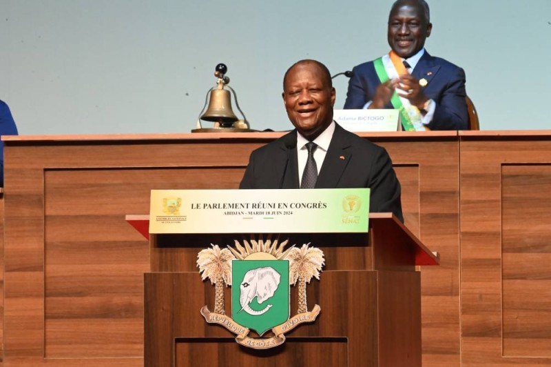Le chef de l'Etat, Alassane Ouattara s'est adressé à la nation. (DR)