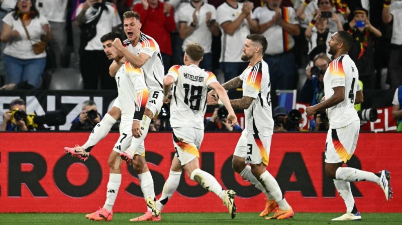 L’Allemagne confirme sa première place dans la poule A avec 6 points. (Dr)