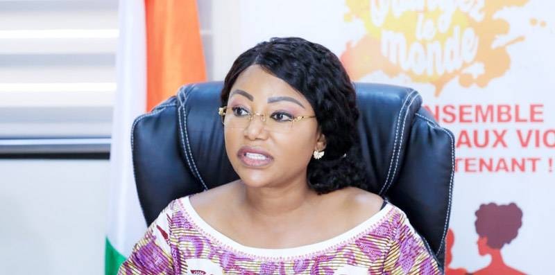 La ministre de la Femme, de la Famille et de l’Enfant, Nassénéba Touré. (Ph: Dr)