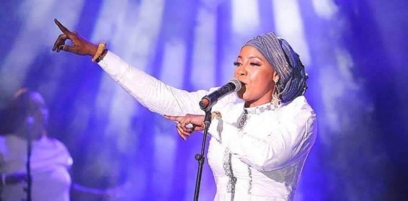 La chanteuse manding Aicha Traoré