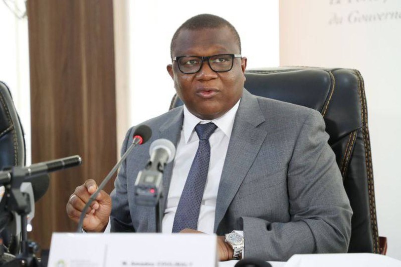 Amadou Coulibaly, ministre de la Communication et des Médias. (Ph: Dr)
