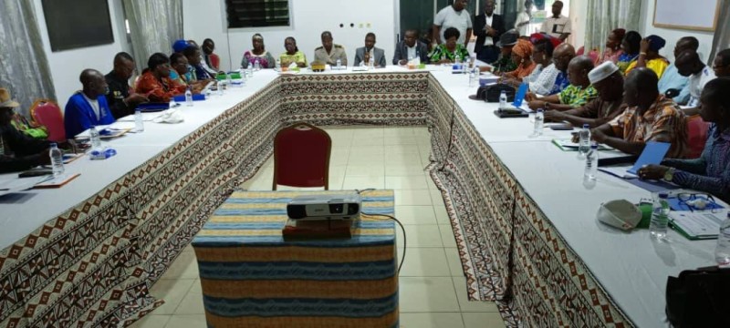 Cet atelier de formation s’inscrit dans le cadre du projet d’appui au renforcement de la cohésion nationale et de la réconciliation (Parcnr). (Ph: Dr)