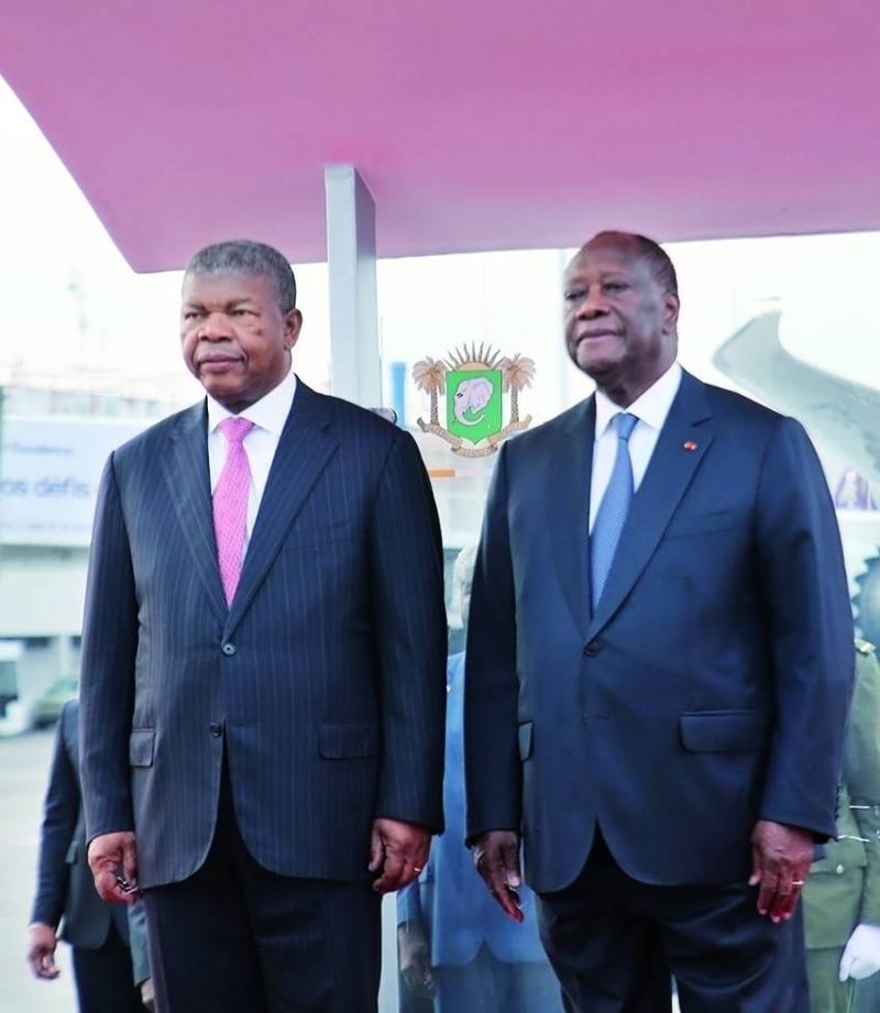 Le Président angolais est à Abidjan pour une visite officielle. (Ph: Poro Dagnogo)