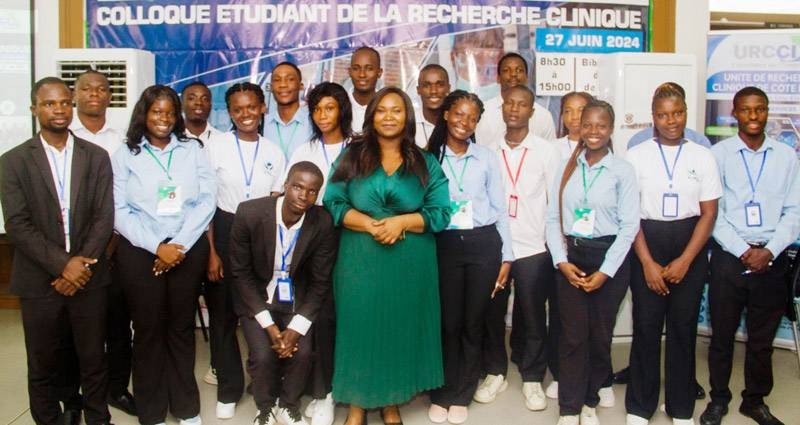 Les étudiants ont présenté leurs différents projets et mesuré les opportunités que leur offre la recherche clinique. (Ph: Dr)