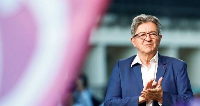 Jean-Luc Mélenchon, leader des Insoumis, le 7 juillet 2024.