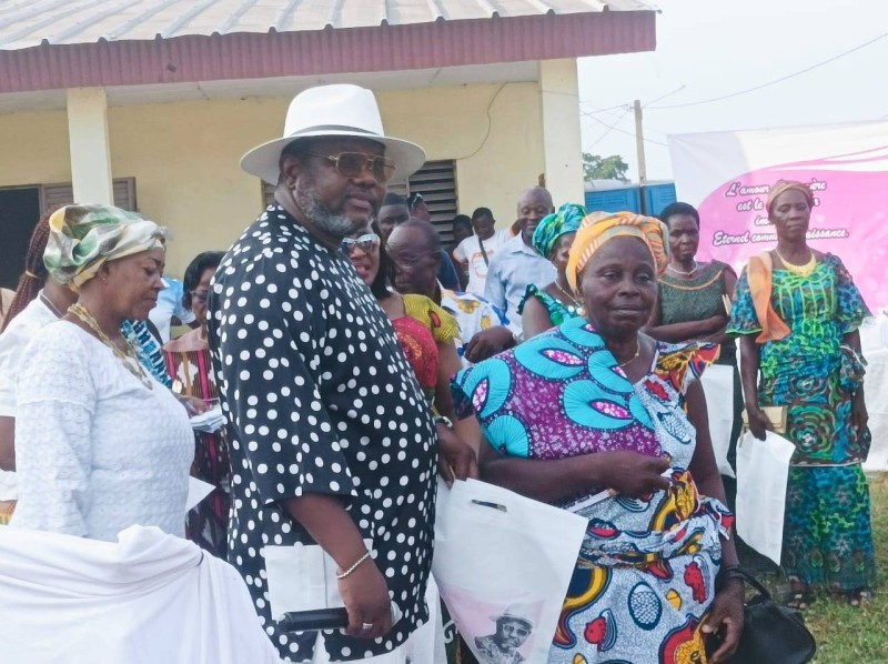 Christophe Kouadio Houssou n’est pas à son premier geste de générosité (DR)