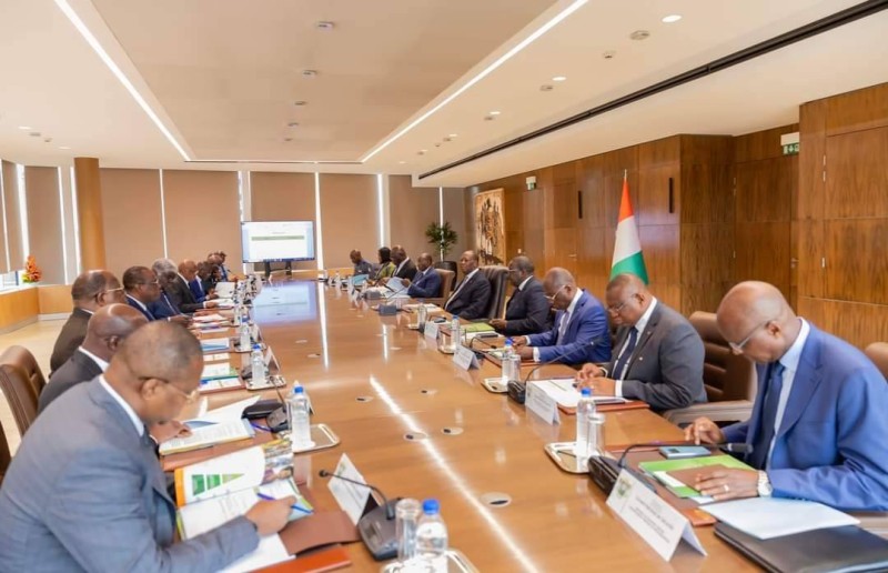 La réunion du CNS de ce jeudi 11 juillet présidée par le Président Ouattara 
