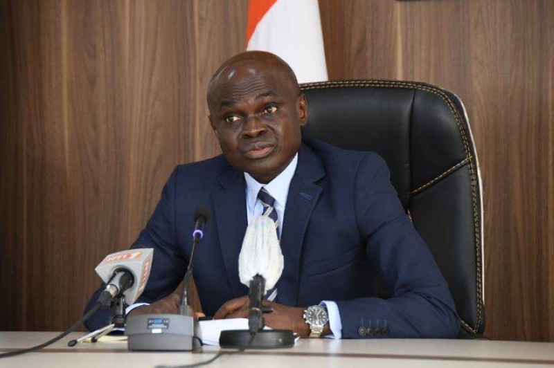 Jean Martial Adou, directeur général par intérim de la RTI.