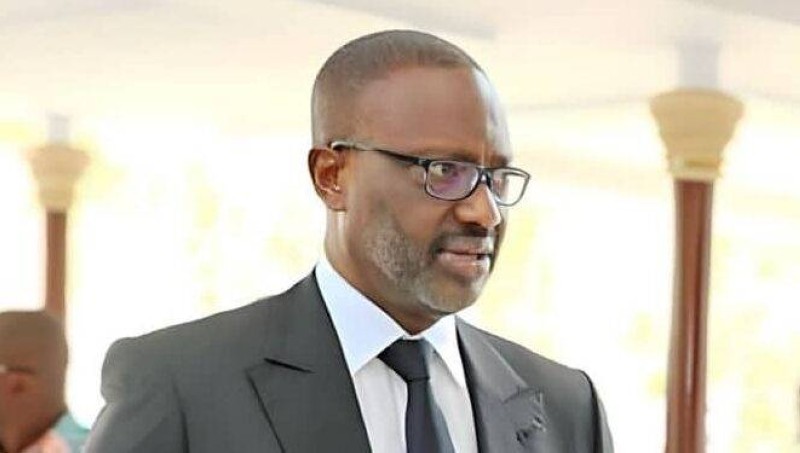 Le président Tidjane Thiam