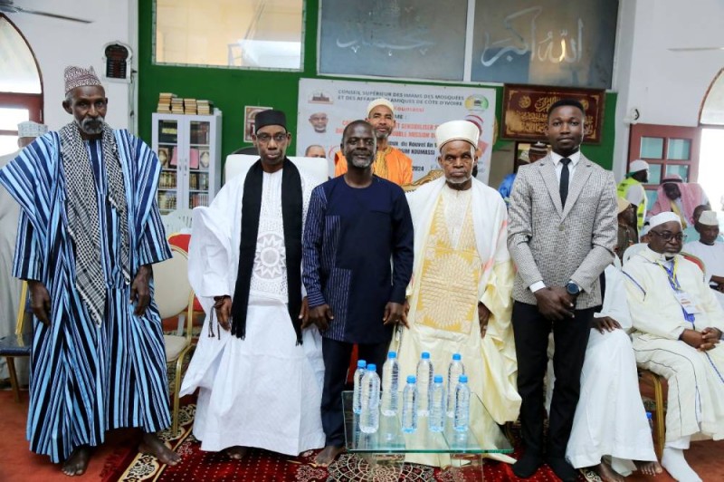 La communauté musulmane de Koumassi a salué ce soutien. (Ph: Dr)