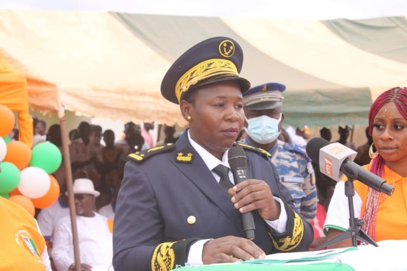 Mme Kouadio Adjoua Martine, Sous-préfet d'Assiè-Koumassi. (Ph: Dr)