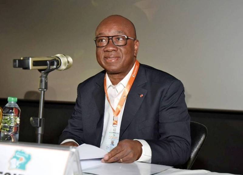 Le président de la Fédération ivoirienne de football. (Ph: Dr)