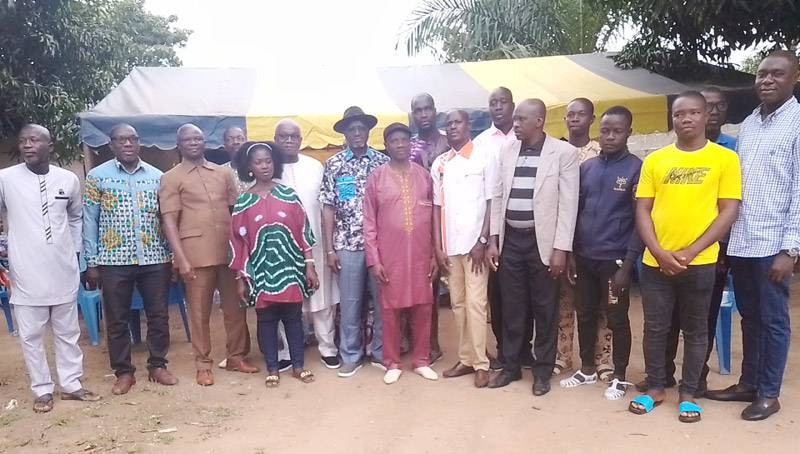 Les membres de la coordination Ccr de Djébonoua sont prêts à investir le terrain. (Ph: Dr)