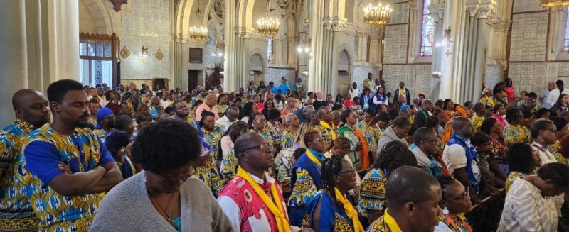 Assomption 2024, des pèlerins ivoiriens à Lourdes. (Ph: Dr)