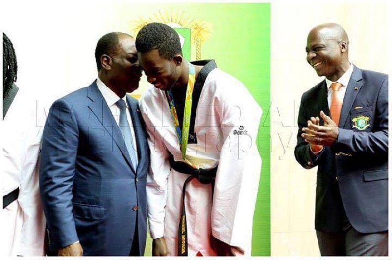 Le taekwondo, l'une des disciplines sportives qui fait la fierté de la Côte d'Ivoire