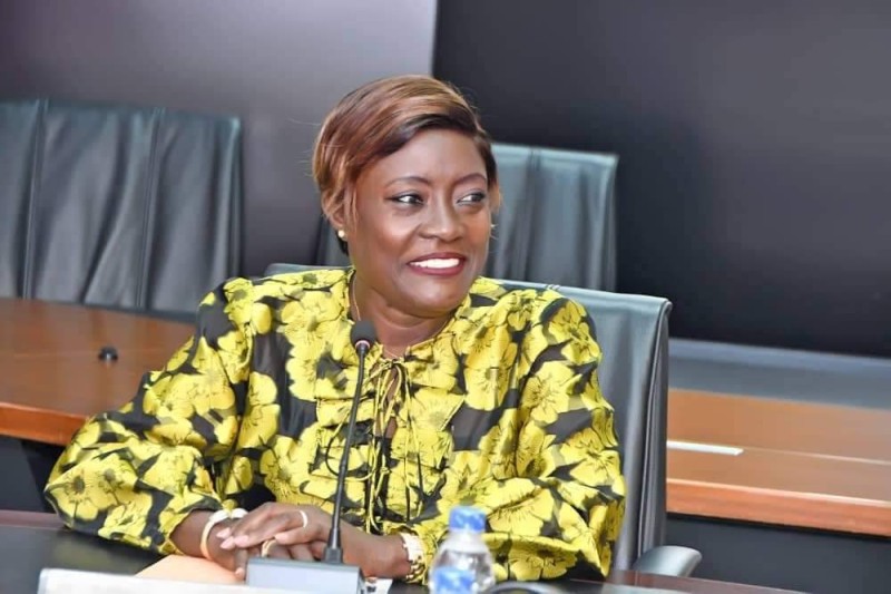 La ministre de l’Éducation nationale et de l’Alphabétisation, Mariatou Koné. (Ph: Dr)