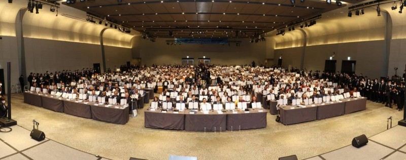 Photo de groupe session principale
