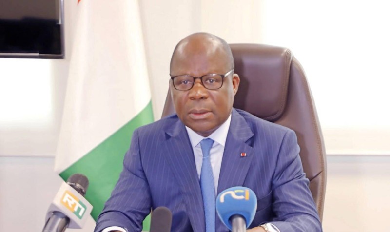 Le Ministre en charge de la Santé, Pierre Dimba