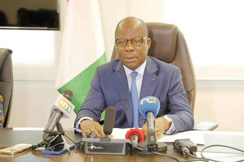 Le ministre de la Santé, Pierre Dimba. (Ph: Dr)