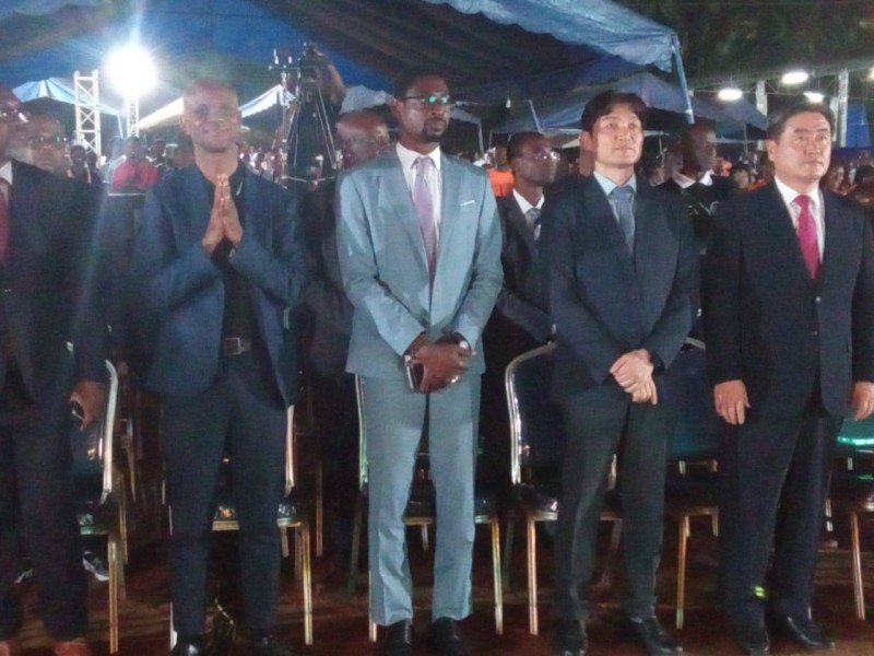 Les officiels présents ont appelé la jeunesse à plus de responsabilité (Photo Bavane)