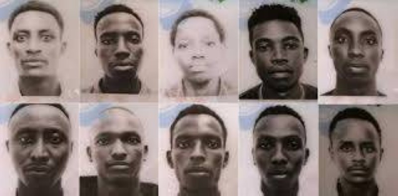 Les images de migrants disparus. (Ph:DR°