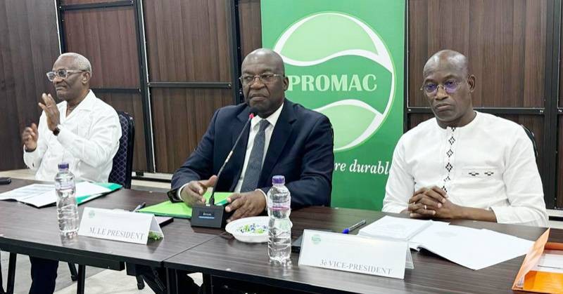 Les premiers responsables de l'APROMAC. (Ph: Dr)