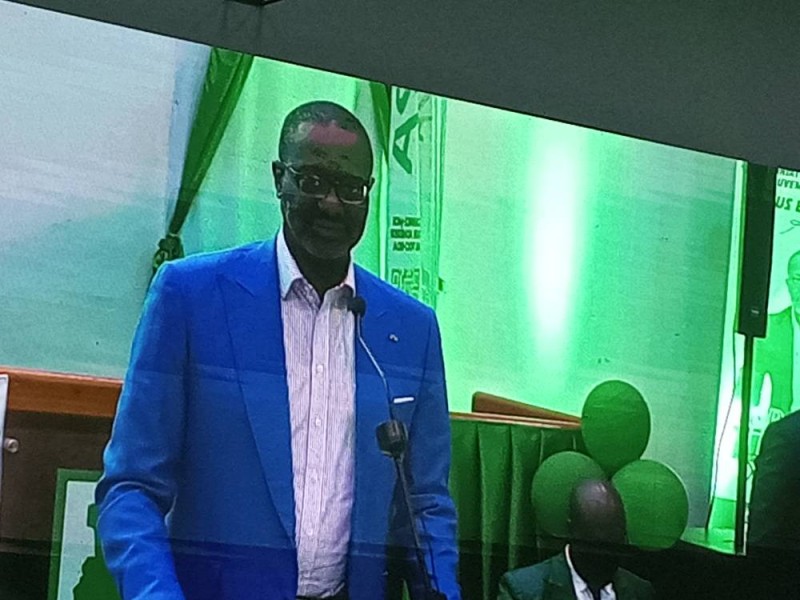 Tidjane Thiam, président du Pdci-Rda, est rentré de son voyage. (Ph: Dr)