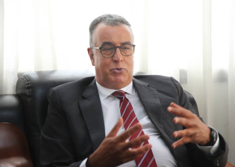 Abdelmalek Kettani, ambassadeur du Maroc en Côte d'Ivoire. (Ph: Poro Dagnogo)
