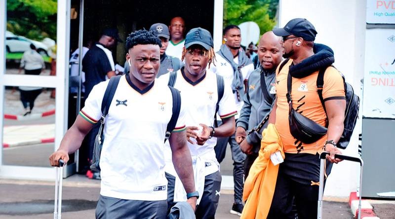 L'arrivée des joueurs zambiens à Bouaké. (Ph: Dr)