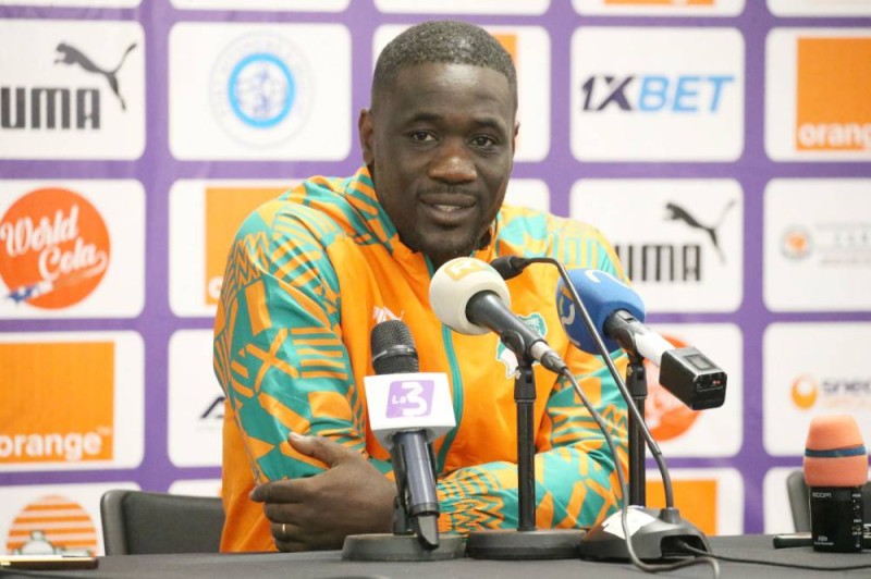Emerse Faé, entraîneur des Éléphants de Côte d'Ivoire. (Ph: Abdoulaye Coulibaly) 