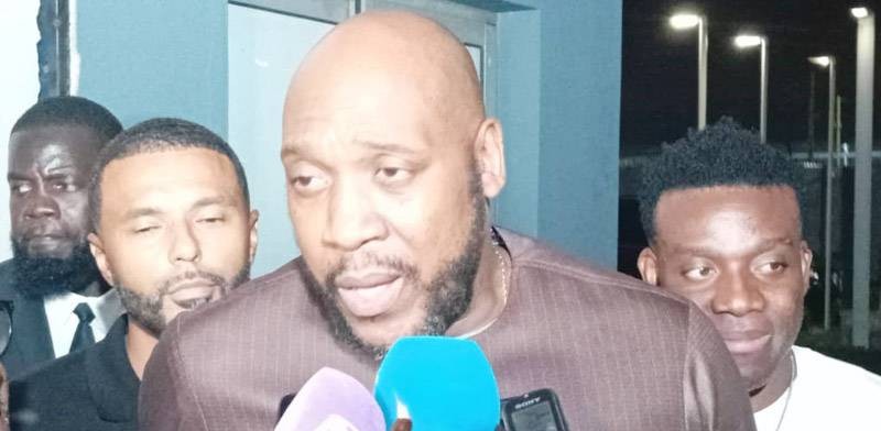 Tommy Nyckoss Tayoro, nouveau patron du Sporting club. (Ph: Dr)