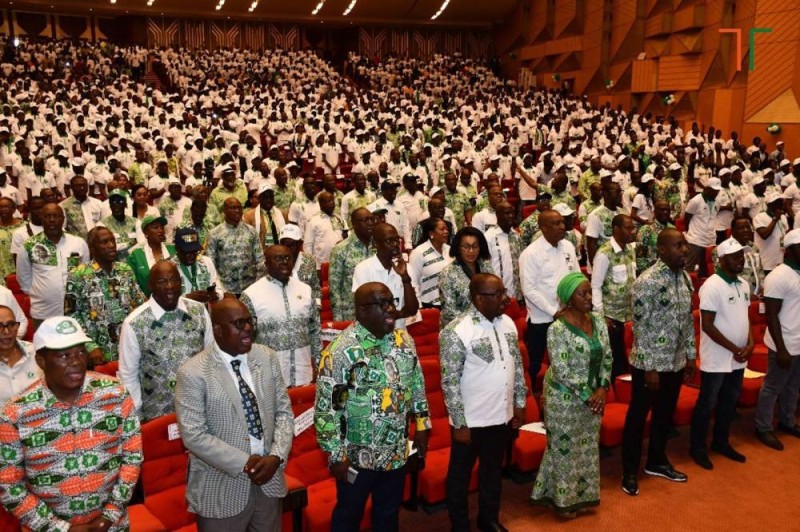 Plusieurs cadres du vieux parti ont pris part à ces assises de Yamoussoukro. (Ph: Dr)